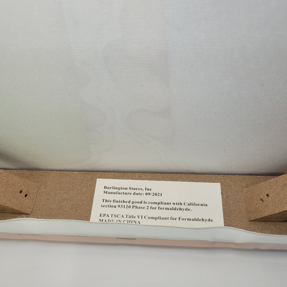 Fruity Drinks by Oliver Gal Siren 14" x 14" Wrapped Canvas Art Gold Glitter HTF - Picture 4 of 10